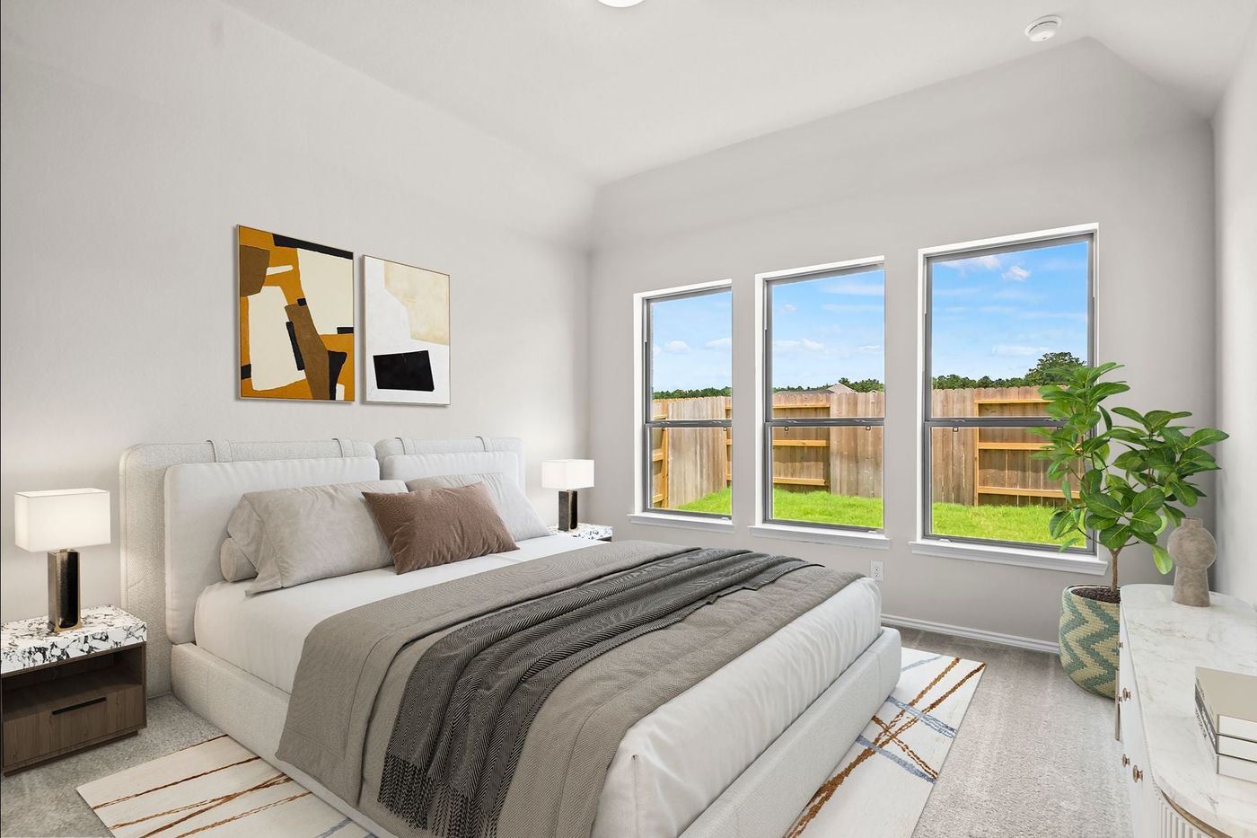 Primary bedroom at 222 Violet Crown Lane
