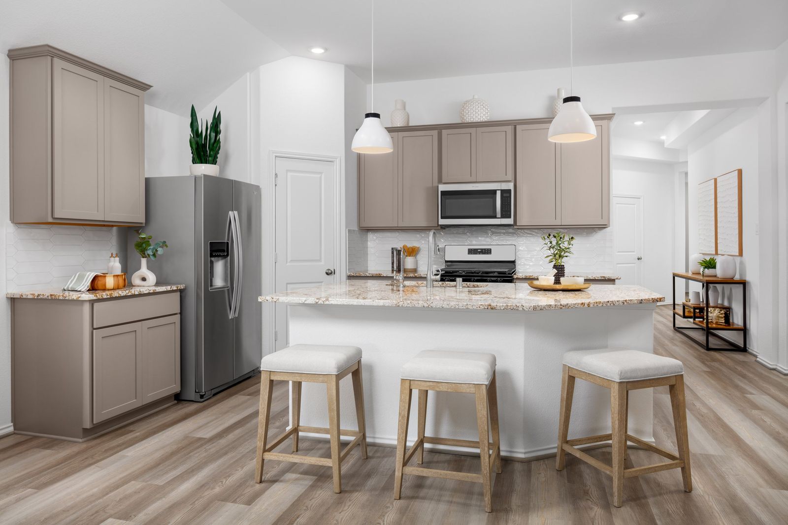 A Coventry Homes kitchen at The Trails, New Caney TX